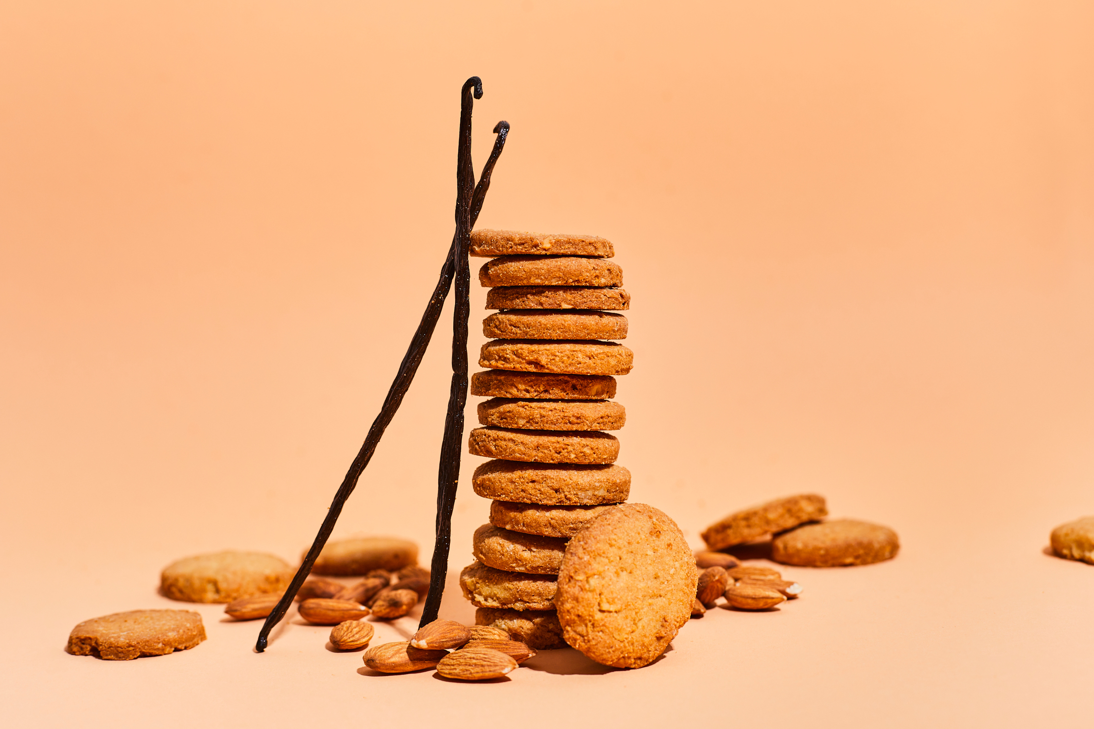 Almond - Vanilla Butter Cookies