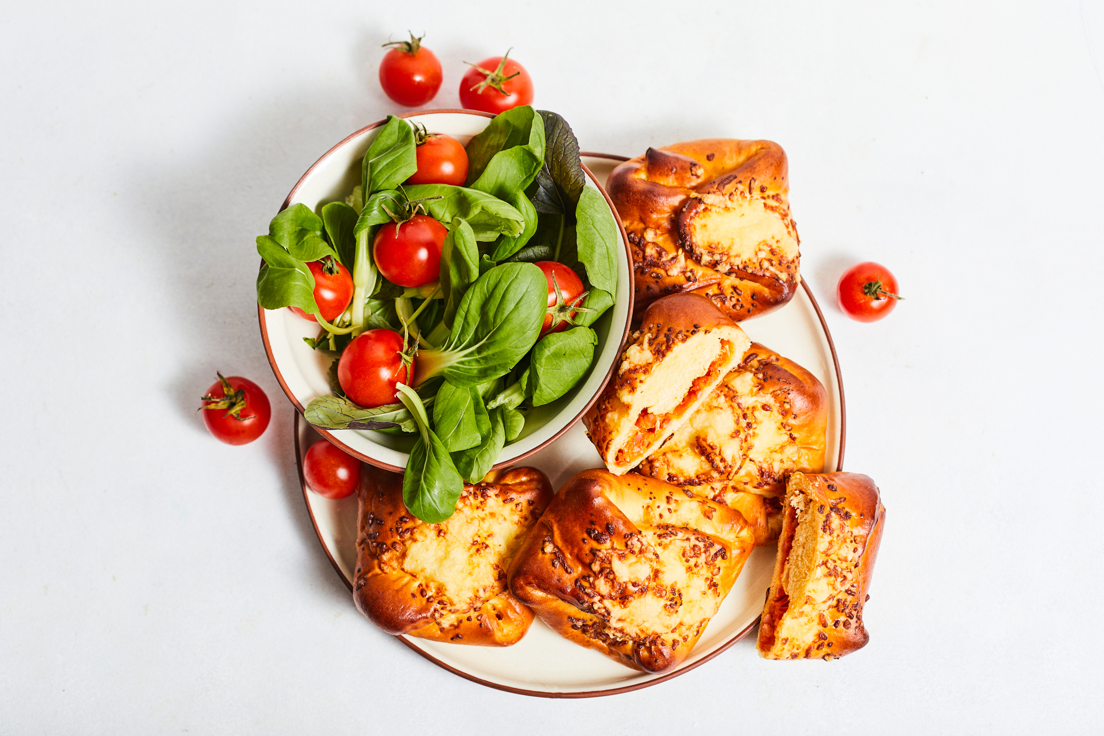 Bread roll Pizza pocket