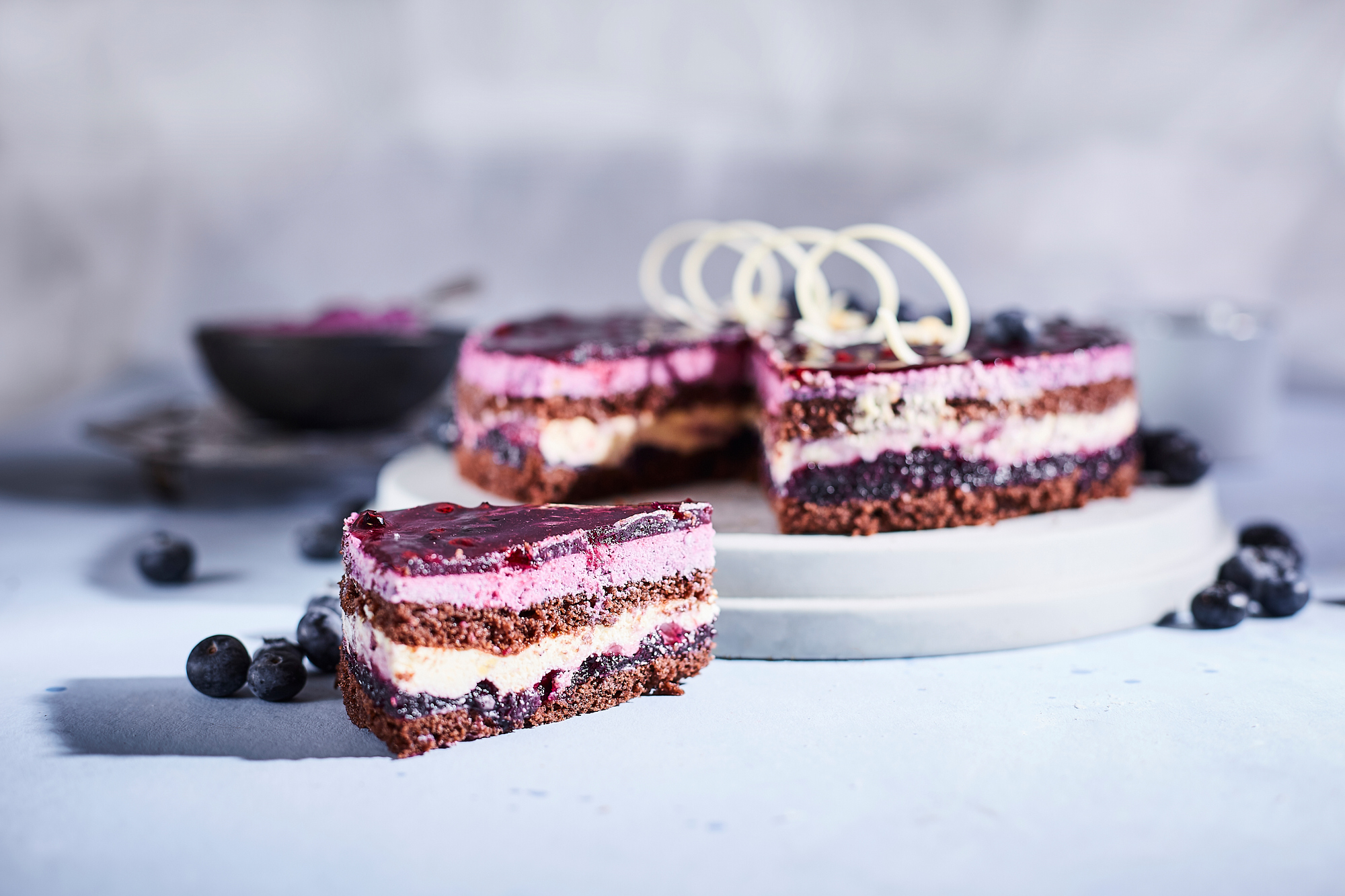 Blueberry cake