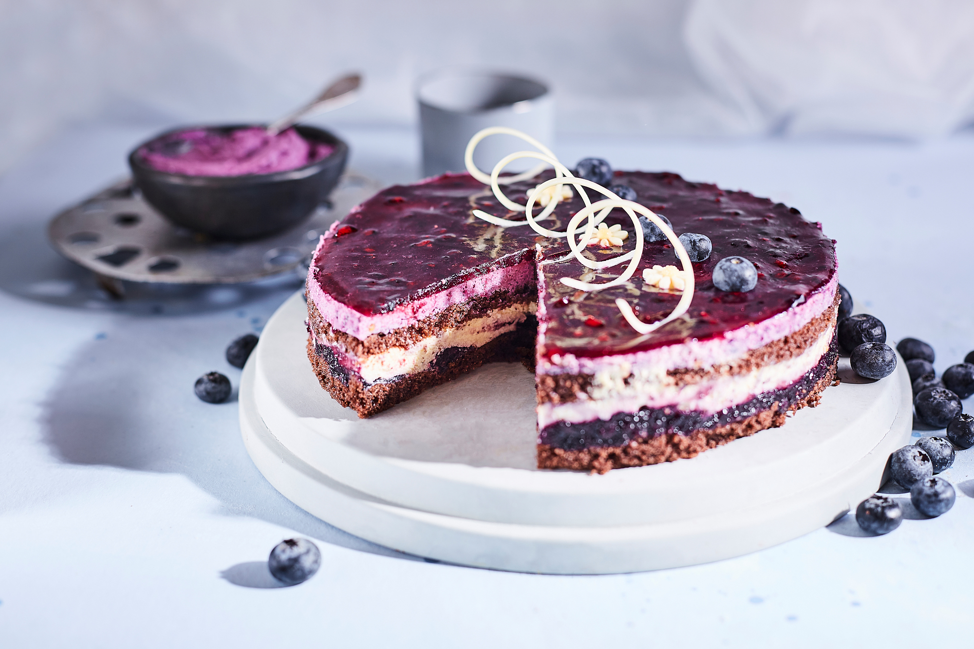 Blueberry cake
