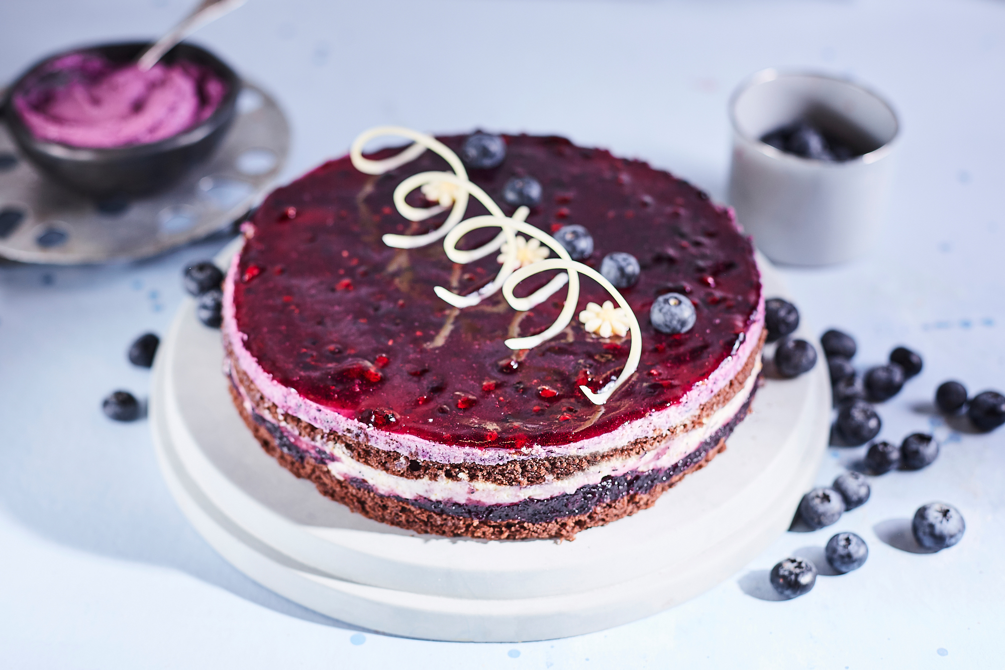 Blueberry cake