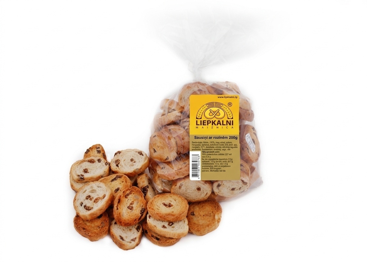 Raisin rusks