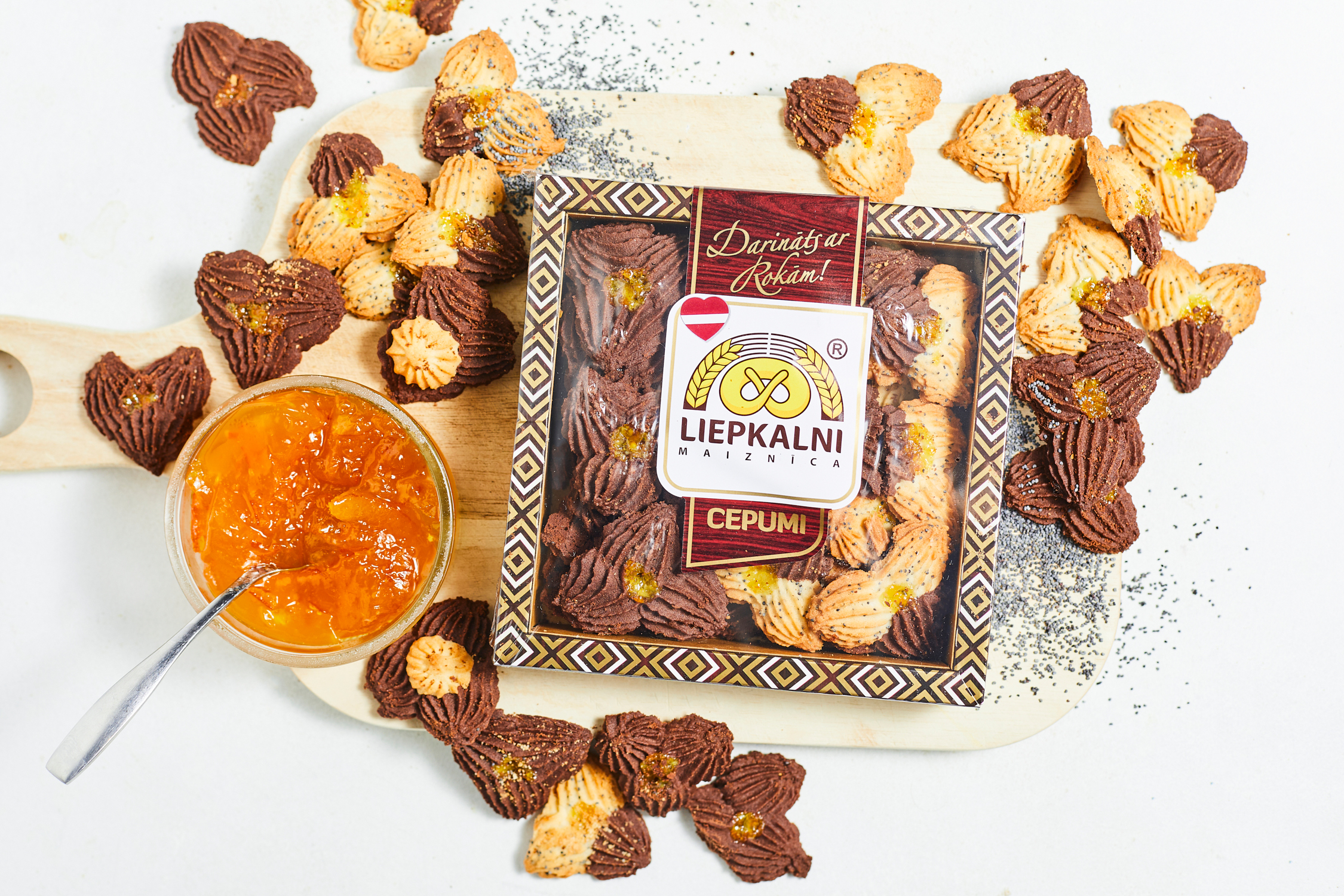 Butter cookies "Zvaigžņu deja" ("Star dance")