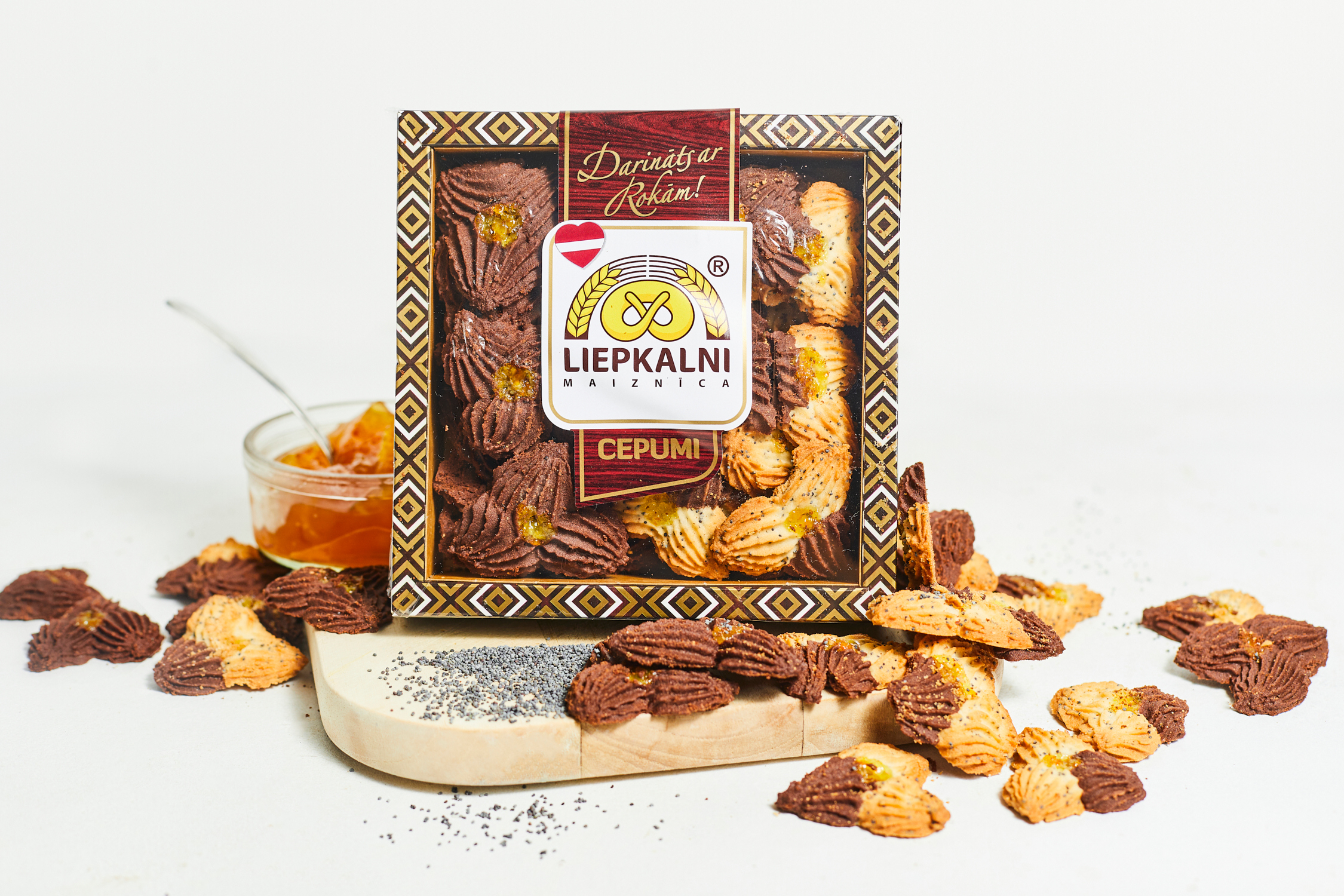 Butter cookies "Zvaigžņu deja" ("Star dance")
