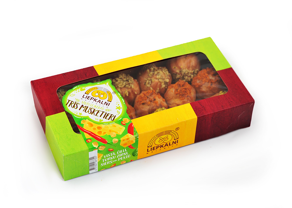 Salty windcakes "Three Musketeers"